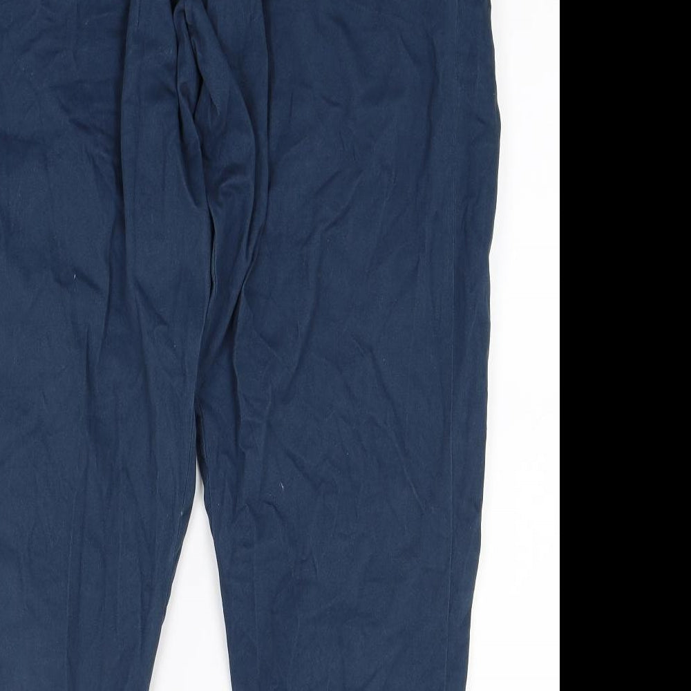 Dante Womens Blue   Capri Trousers Size M L24 in