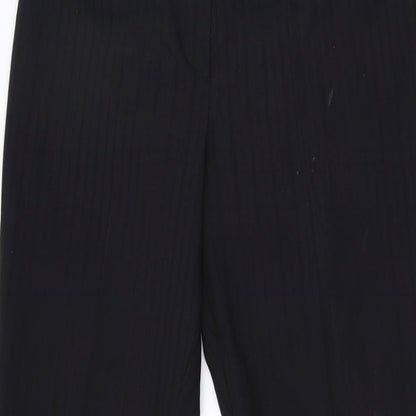 Womens UK Size 12 NL Collection Regular Fit  Black Trousers