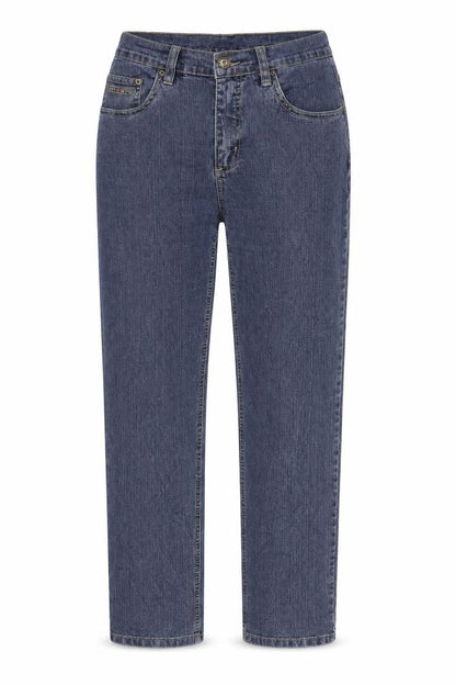 JUST FOR YOU Womens Blue   Straight Jeans Size 8 L26 in