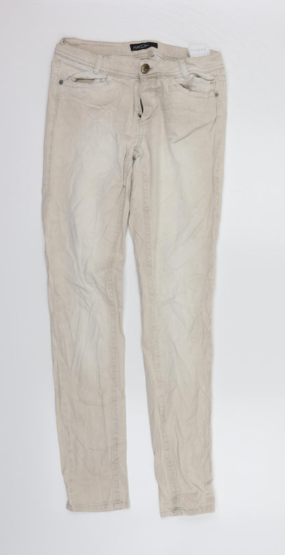 marccain Womens Beige   Trousers  Size 28 in L30 in