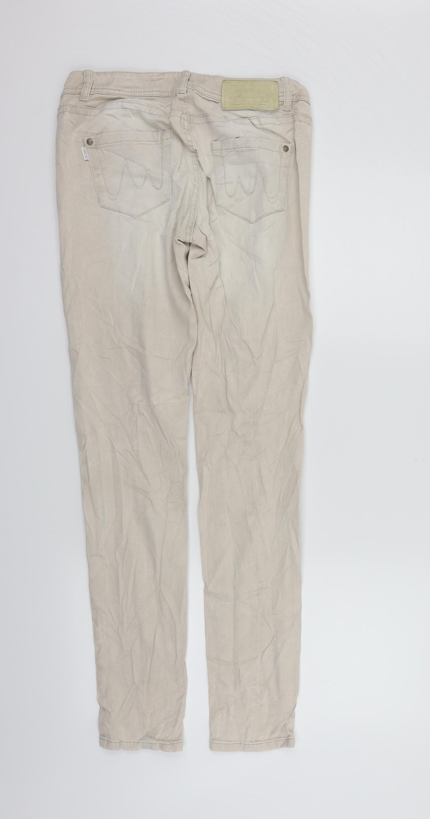 marccain Womens Beige   Trousers  Size 28 in L30 in