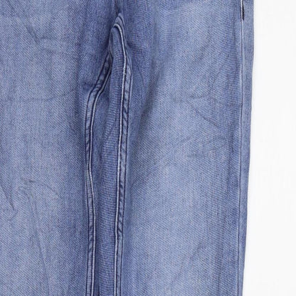 Calvin Klein Collection Womens Blue   Straight Jeans Size 25 in L30 in