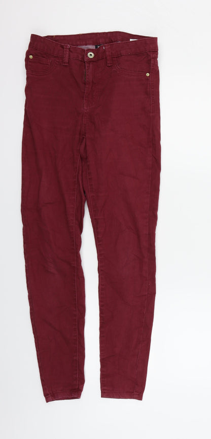 Womens UK Size 8 Janina Regular Fit  Purple Trousers