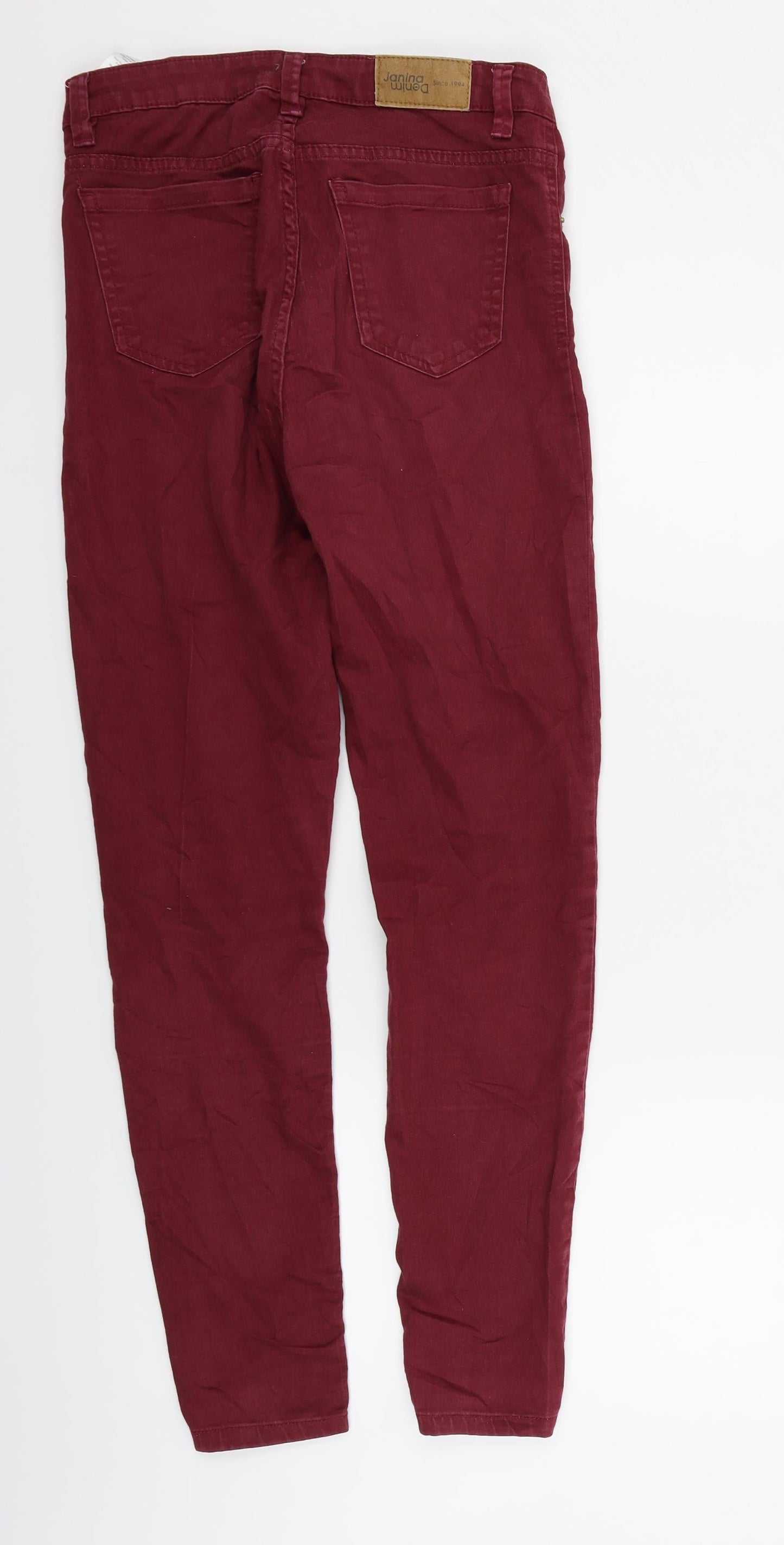 Womens UK Size 8 Janina Regular Fit  Purple Trousers