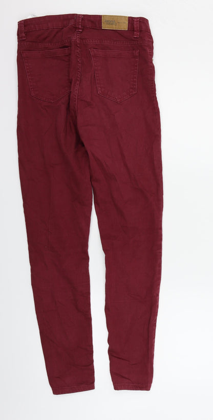 Womens UK Size 8 Janina Regular Fit  Purple Trousers