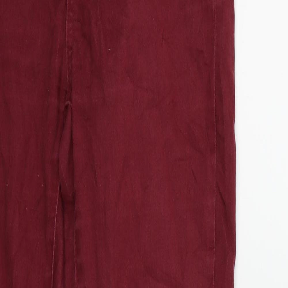 Womens UK Size 8 Janina Regular Fit  Purple Trousers