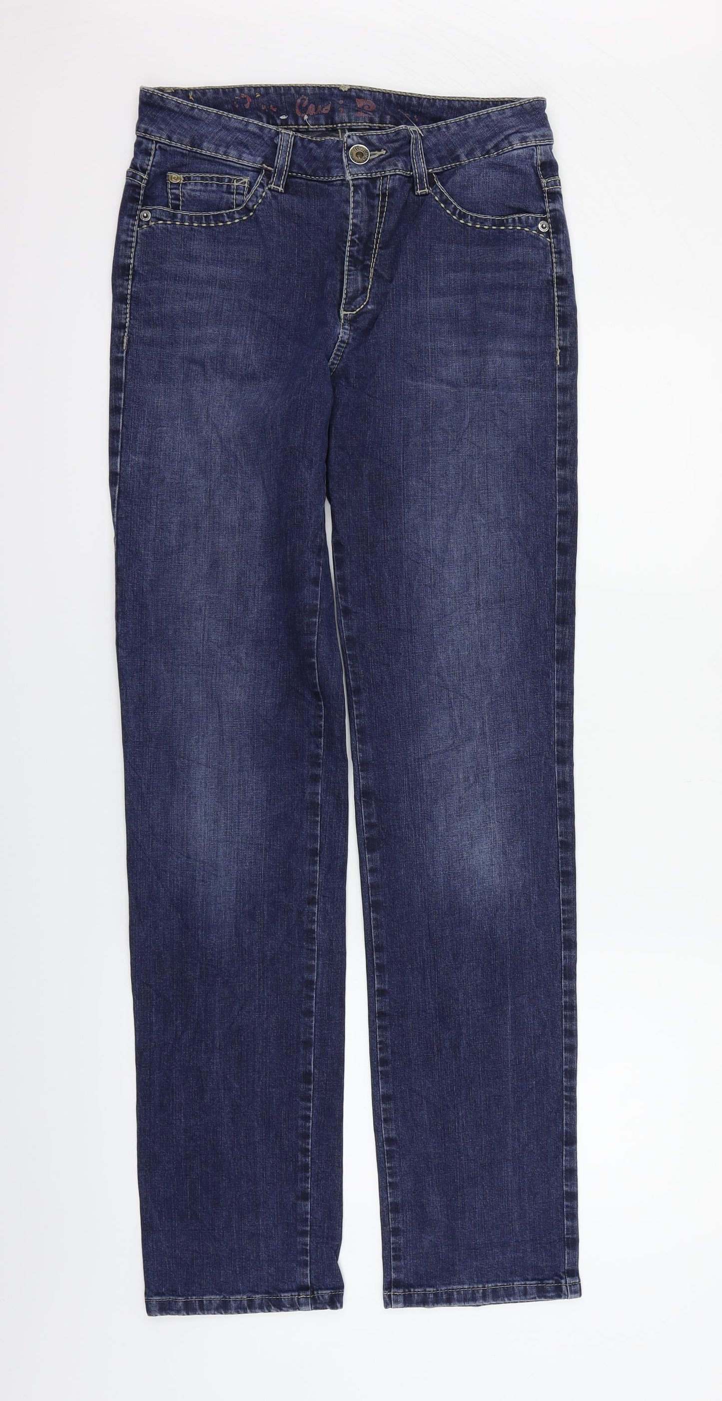 Pierre Cardin` Womens Blue   Straight Jeans Size 36 in L29 in