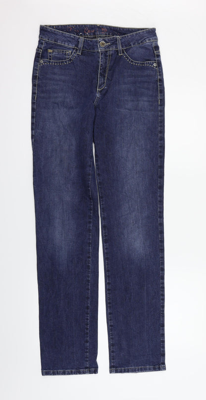 Pierre Cardin` Womens Blue   Straight Jeans Size 36 in L29 in