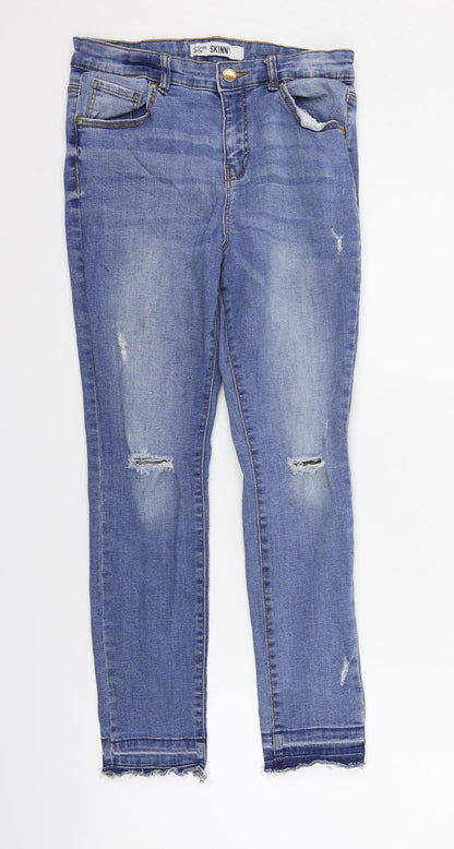 deniem & co Girls Blue   Straight Jeans Size 12-13 Years