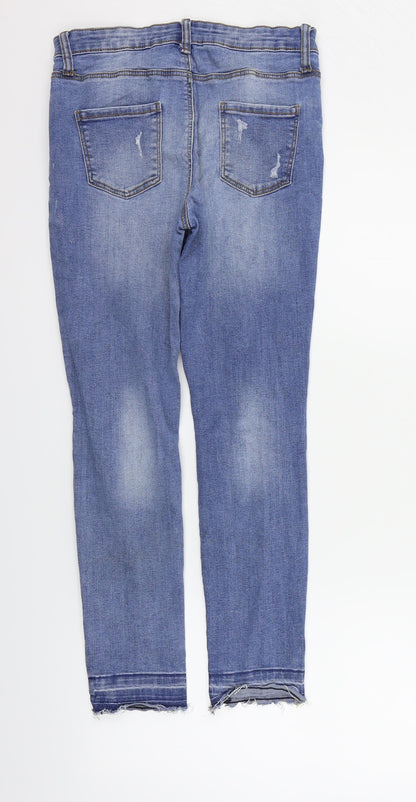 deniem & co Girls Blue   Straight Jeans Size 12-13 Years