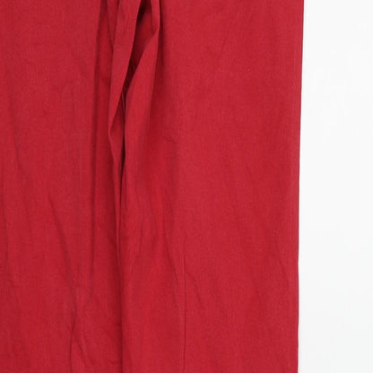 Womens UK Size 10 Lindex Regular Fit Skinny Red Jeans