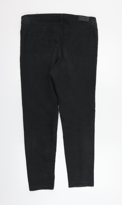 Womens UK Size 32 in VERO MODA Regular Fit  Black Trousers