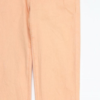 mango jeans Womens Orange   Straight Jeans Size 4 L28 in
