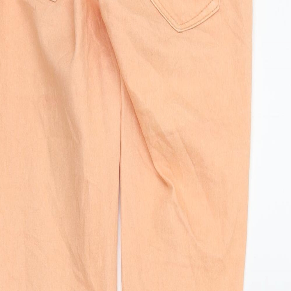 mango jeans Womens Orange   Straight Jeans Size 4 L28 in