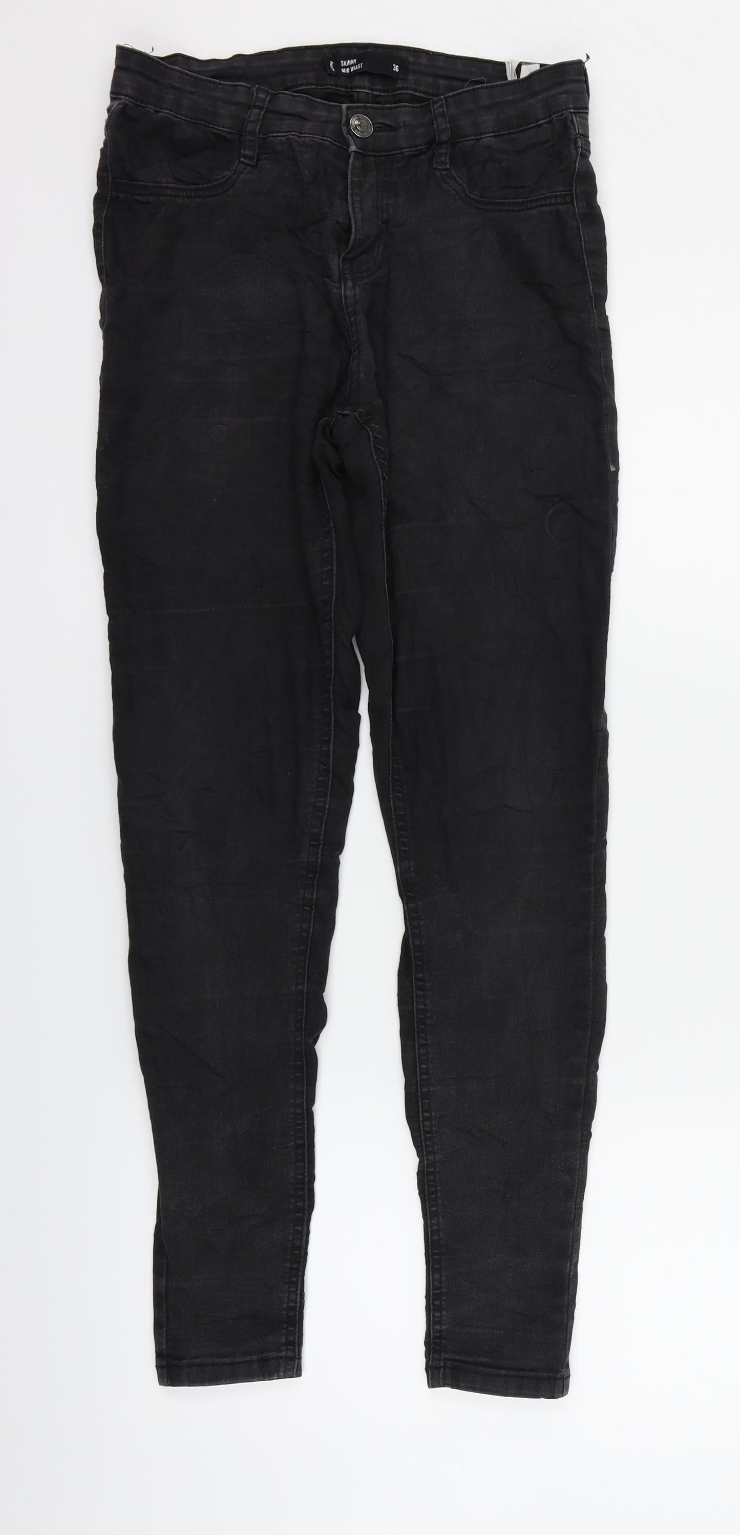 sinsay Womens Black   Jegging Leggings Size 8 L27 in