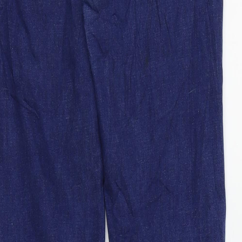 Womens UK Size 6 RESERVED Regular Fit Straight Blue Jeans