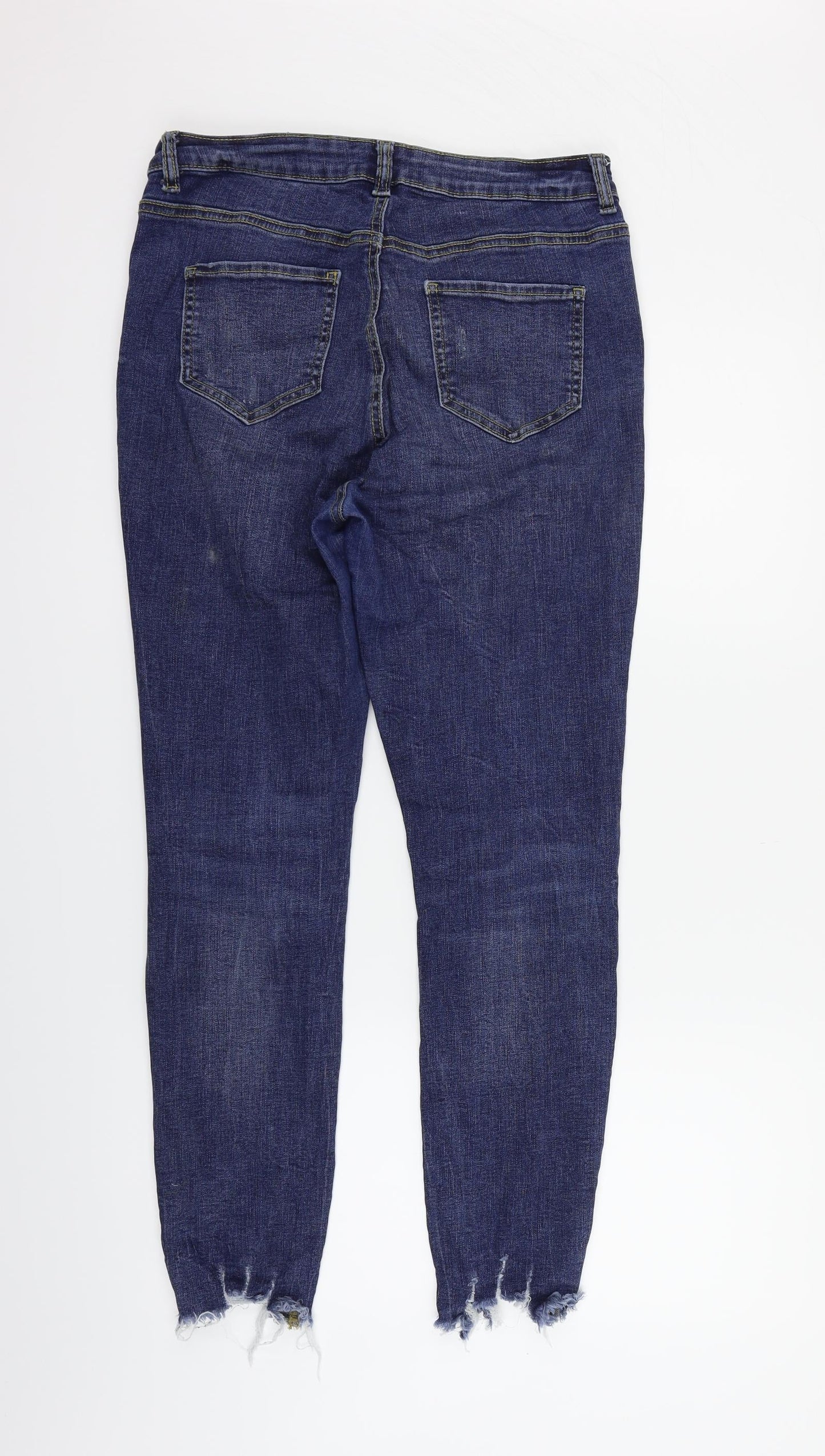 Womens UK Size 14 deniem & co Regular Fit Straight Blue Jeans