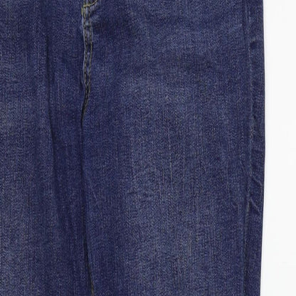 Womens UK Size 14 deniem & co Regular Fit Straight Blue Jeans