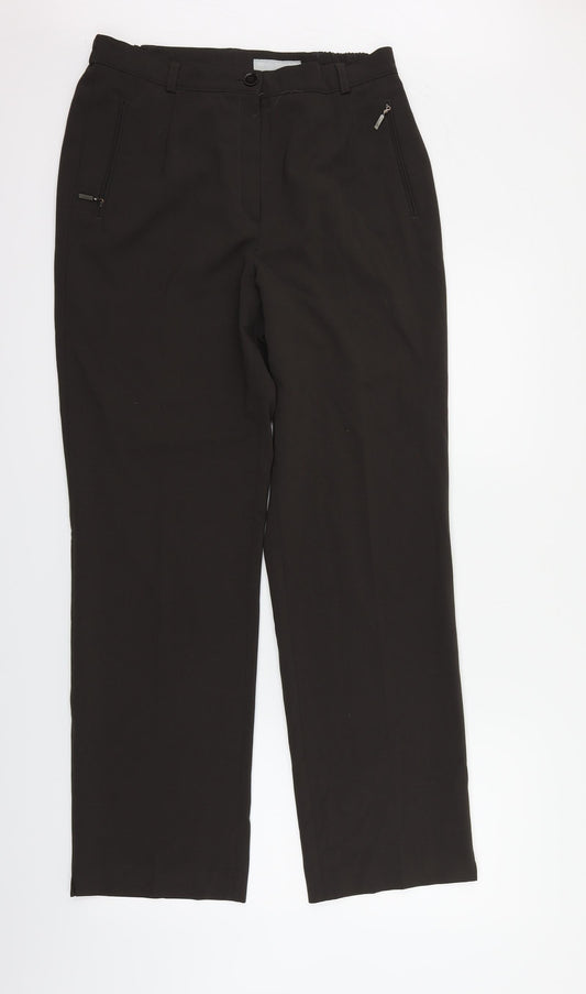 GARDEUR Womens Brown   Trousers  Size 10 L29 in