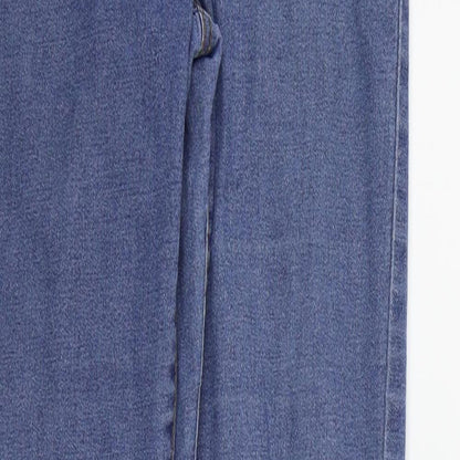 Womens UK Size 10 deniem & co Regular Fit Straight Blue Jeans
