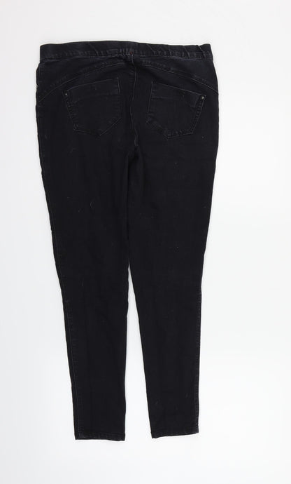 Womens UK Size 10 deniem & co Regular Fit Straight Blue Jeans