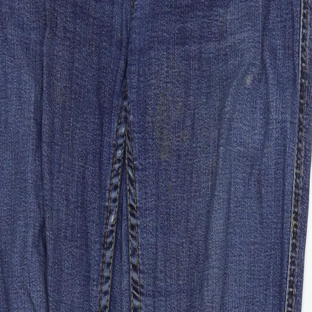 NEXT Womens Blue   Straight Jeans Size 8 L27 in
