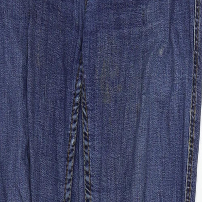 NEXT Womens Blue   Straight Jeans Size 8 L27 in
