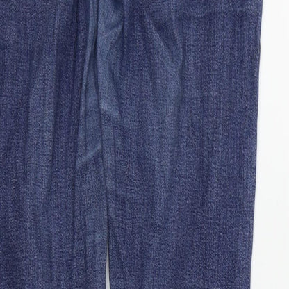 NEXT Womens Blue   Straight Jeans Size 8 L27 in