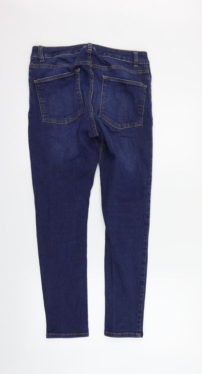 ASOS Womens Blue   Skinny Jeans Size 32 in L30 in