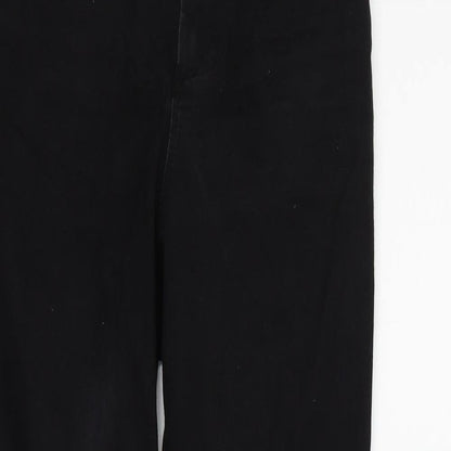 Womens UK Size 10 deniem & co Regular Fit Skinny Black Jeans