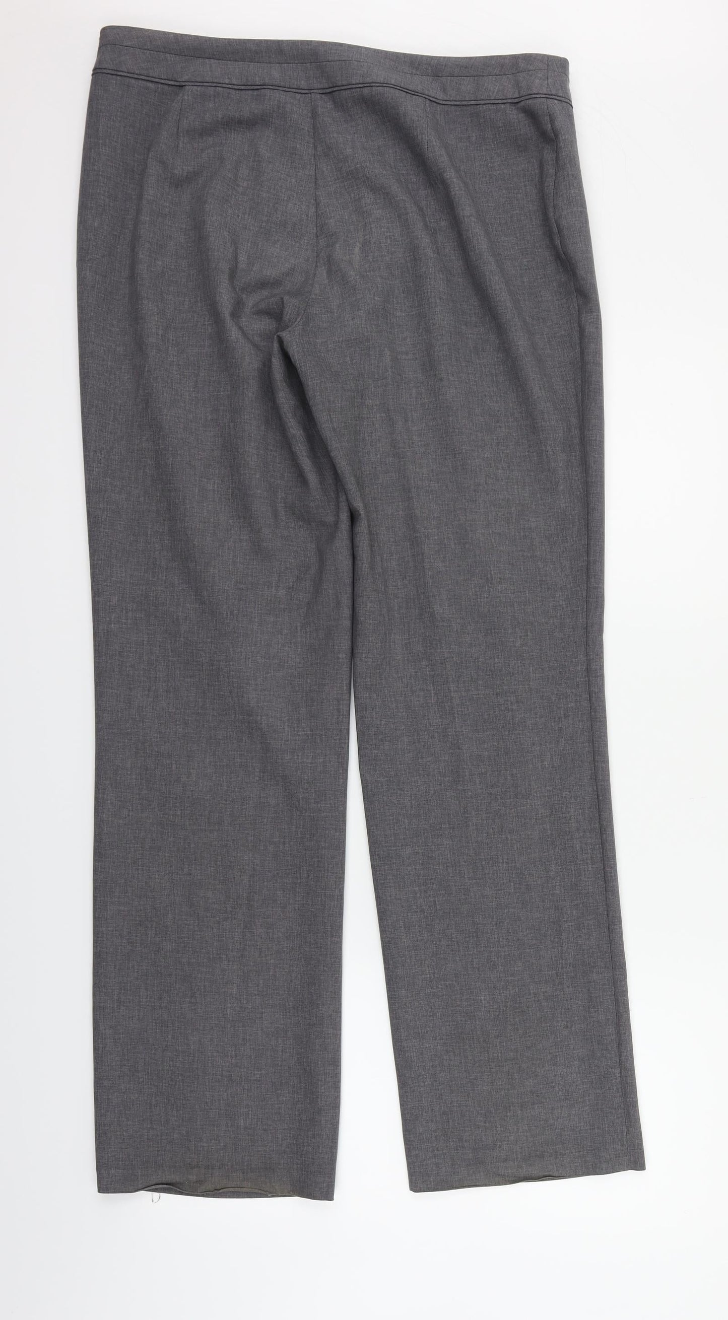 F&F Womens Grey   Trousers  Size 10 L29 in