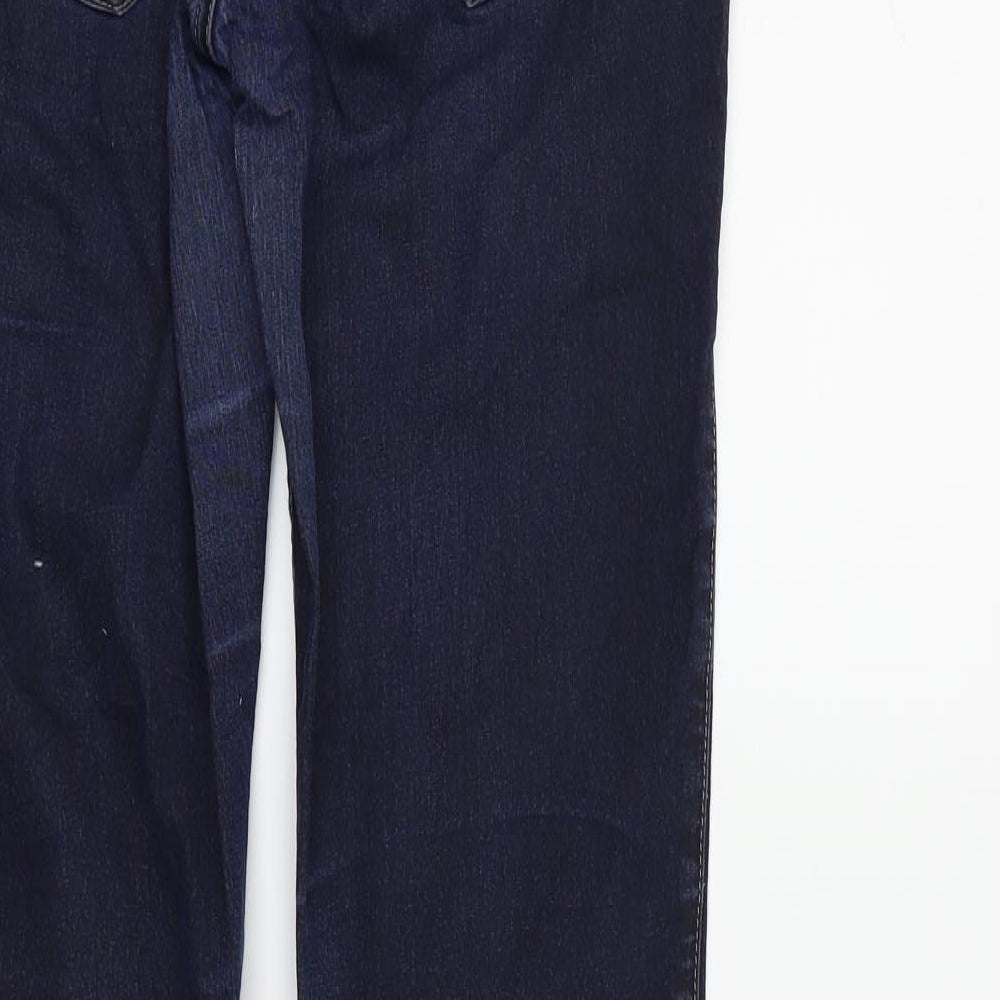 MORE & MORE Womens Blue   Straight Jeans Size 10 L30 in