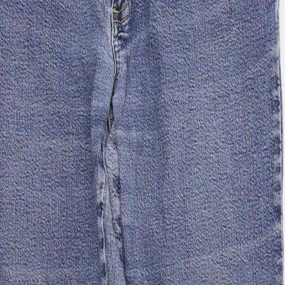 Womens UK Size 10 JUST FOR YOU Regular Fit Straight Blue Jeans