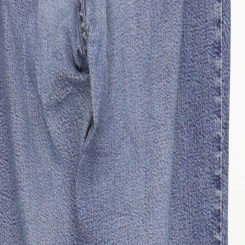 Womens UK Size 10 JUST FOR YOU Regular Fit Straight Blue Jeans