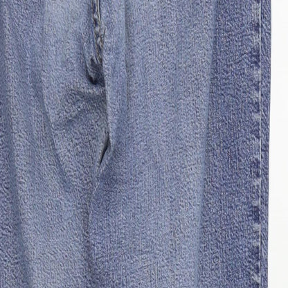 Womens UK Size 10 JUST FOR YOU Regular Fit Straight Blue Jeans