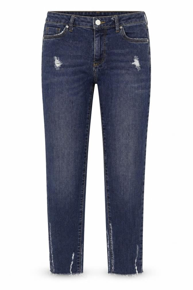 Denim & Co. Womens Blue   Straight Jeans Size 10 L25 in
