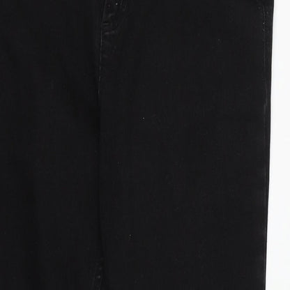 Straight Womens Black   Straight Jeans Size 12 L26 in