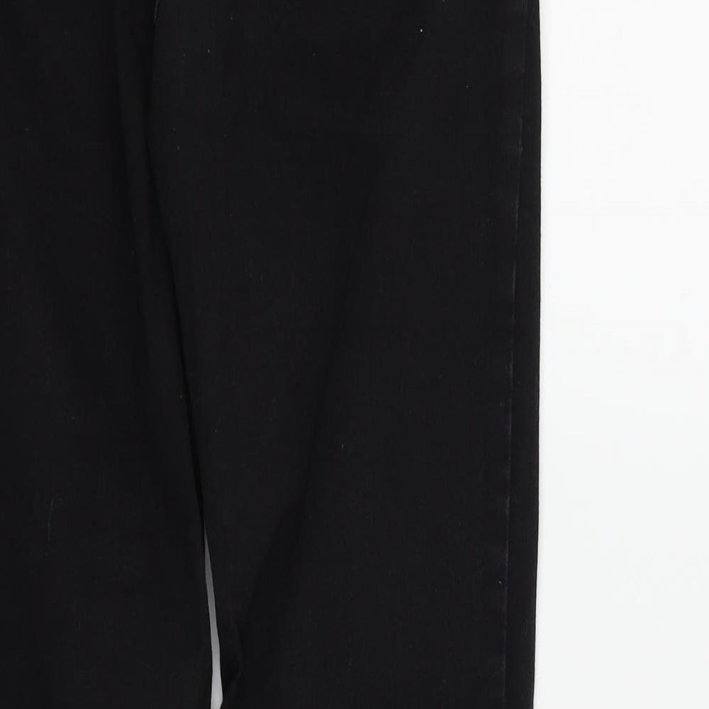 Straight Womens Black   Straight Jeans Size 12 L26 in