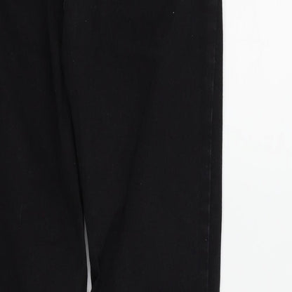 Straight Womens Black   Straight Jeans Size 12 L26 in