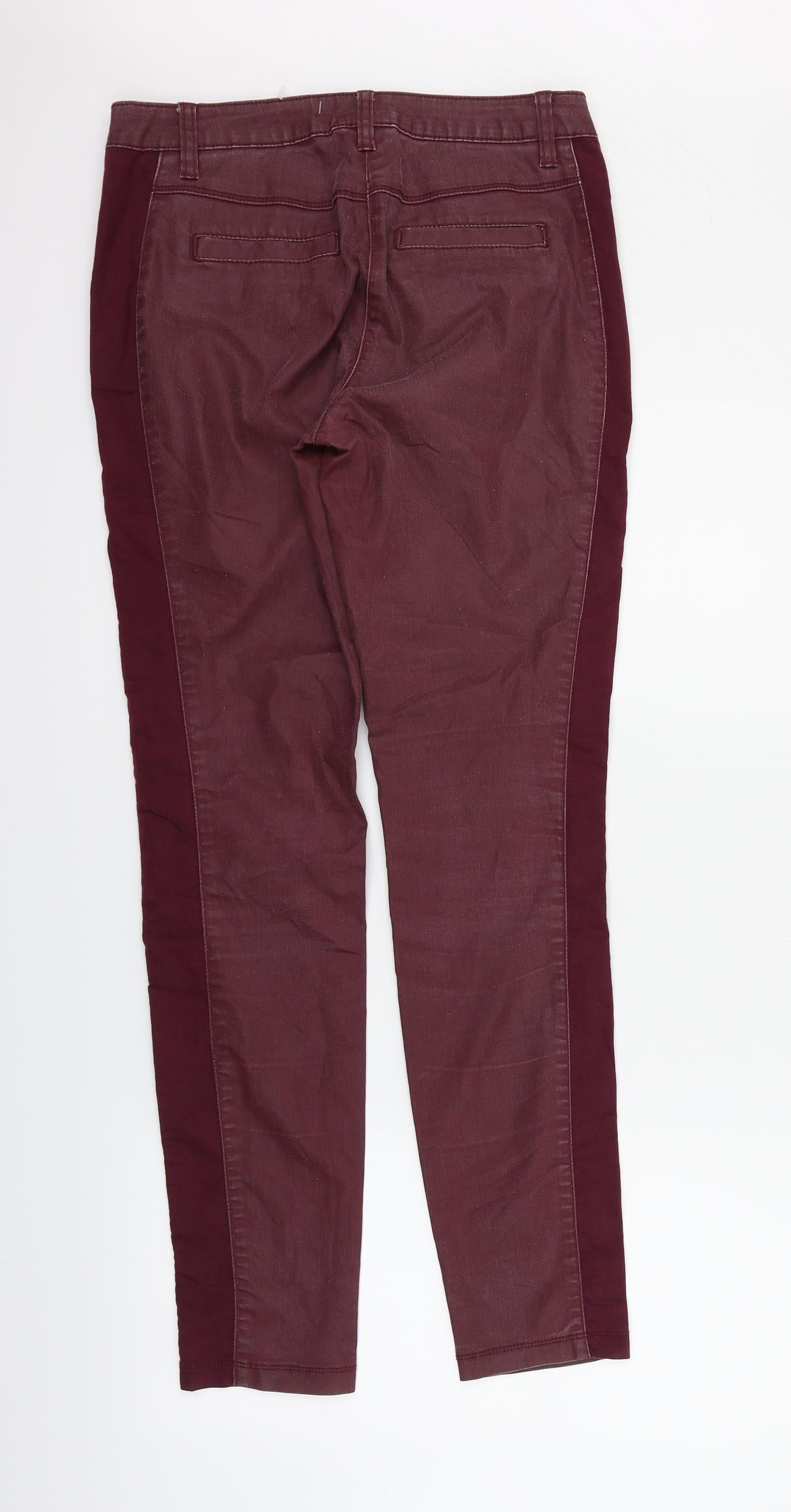 Best Connections Womens Purple   Trousers  Size 10 L27 in