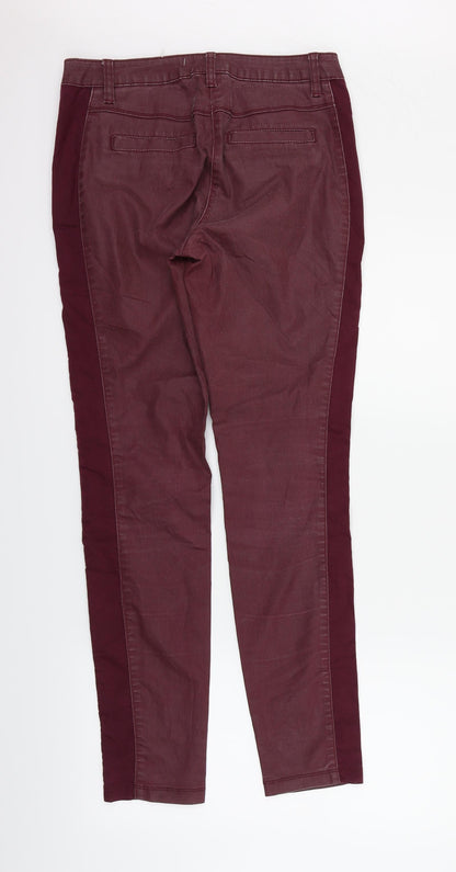 Best Connections Womens Purple   Trousers  Size 10 L27 in