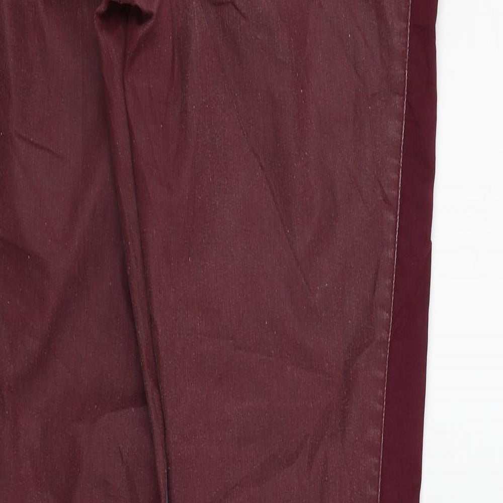 Best Connections Womens Purple   Trousers  Size 10 L27 in