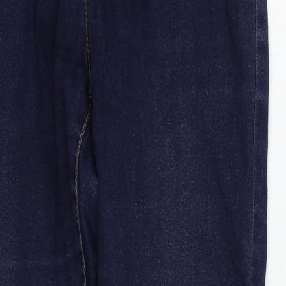 Womens UK Size 10 deniem & co Regular Fit Straight Blue Jeans