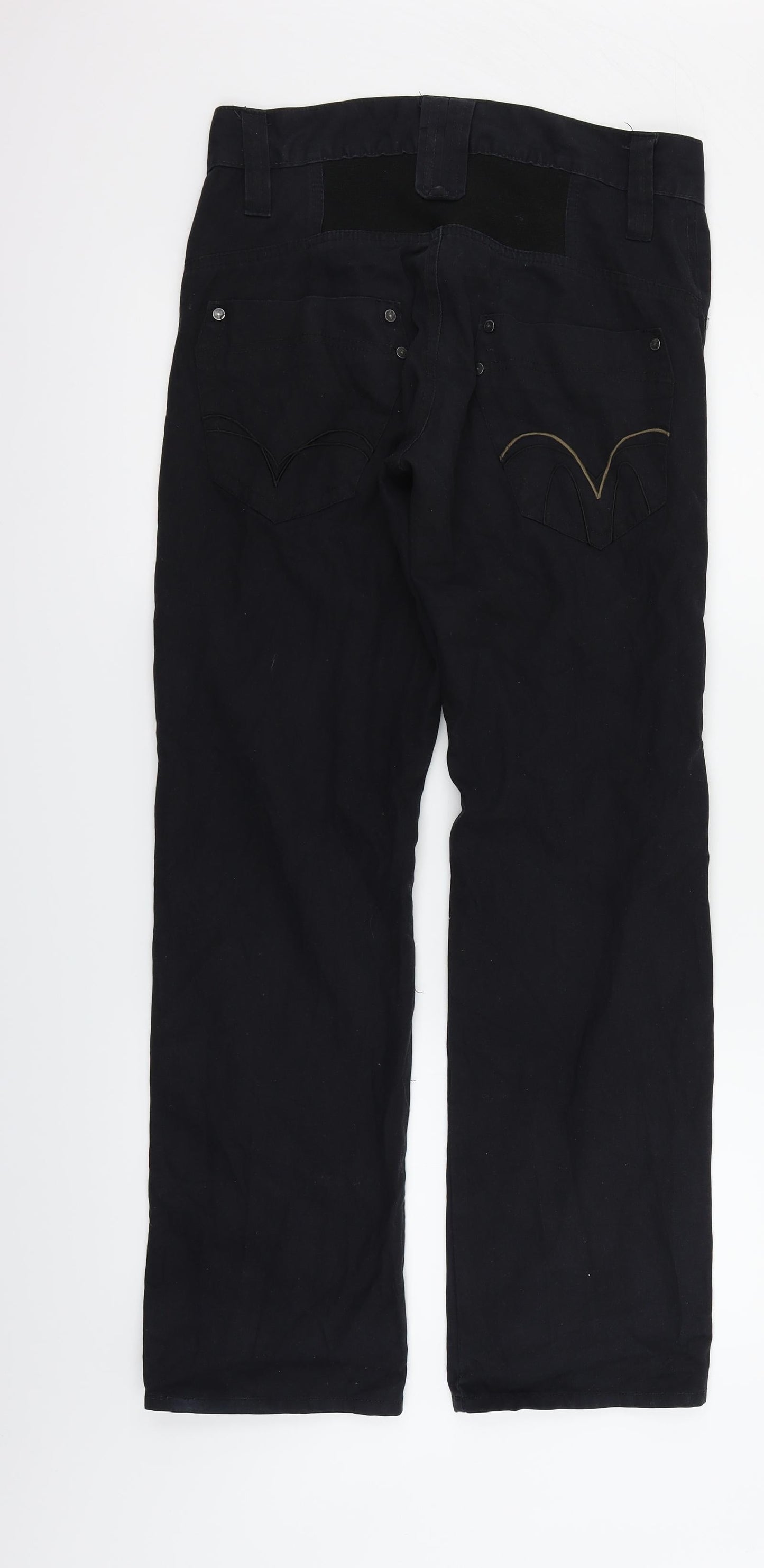 welshaupl Womens Black   Trousers  Size 30 in L29 in