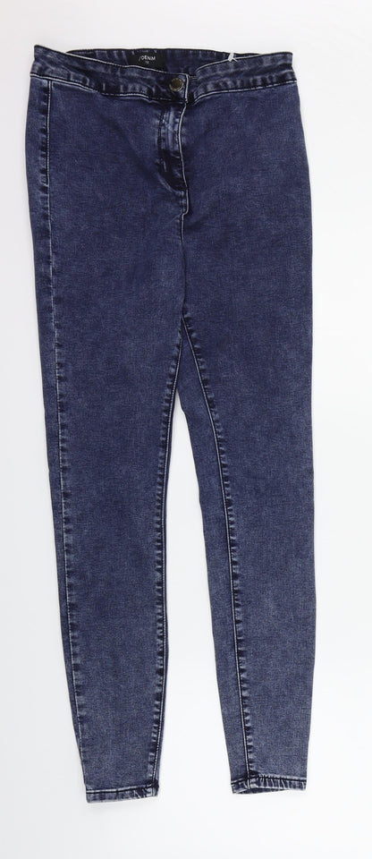 /Denim Womens Blue   Skinny Jeans Size 12 L29 in