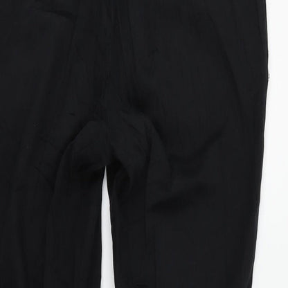 Womens UK Size 12 H&M Regular Fit  Black Trousers