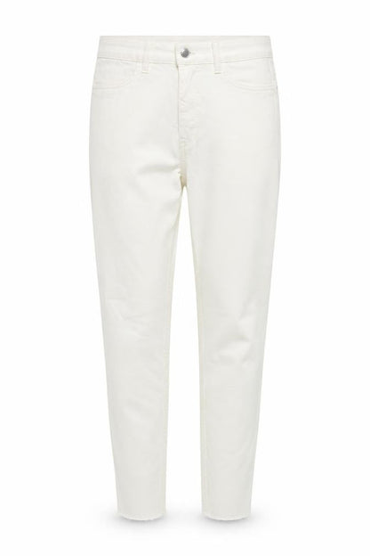 Womens UK Size 12 Divided Regular Fit Straight White Jeans