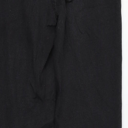 Womens UK Size 10 TALLY WEiJL Regular Fit Straight Black Jeans