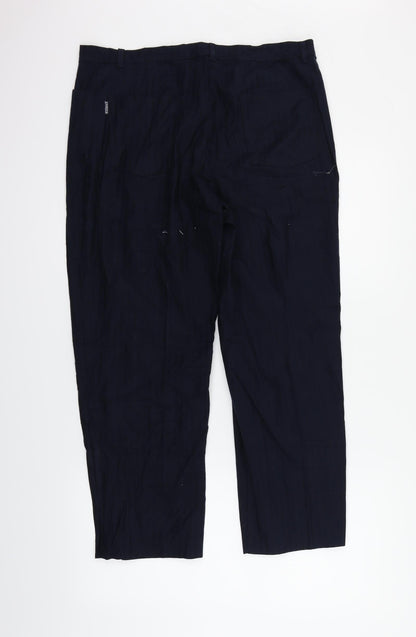 Wissmach Womens Blue   Trousers  Size 32 in L28 in