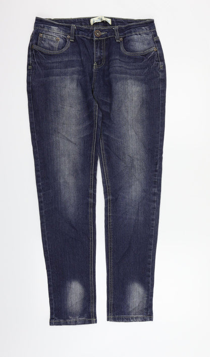 Troll Womens Blue   Straight Jeans Size 33 in L28 in